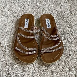 Steve Madden Rhinestone Strappy Sandals